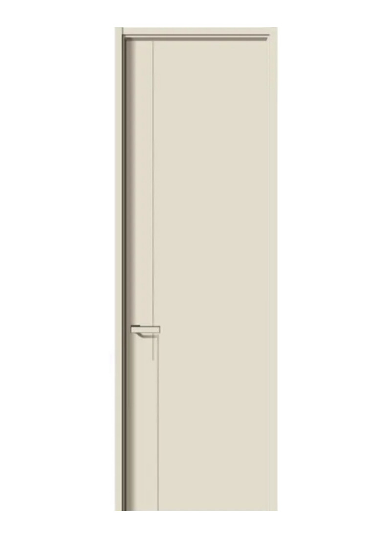 Cream Minimal Door
