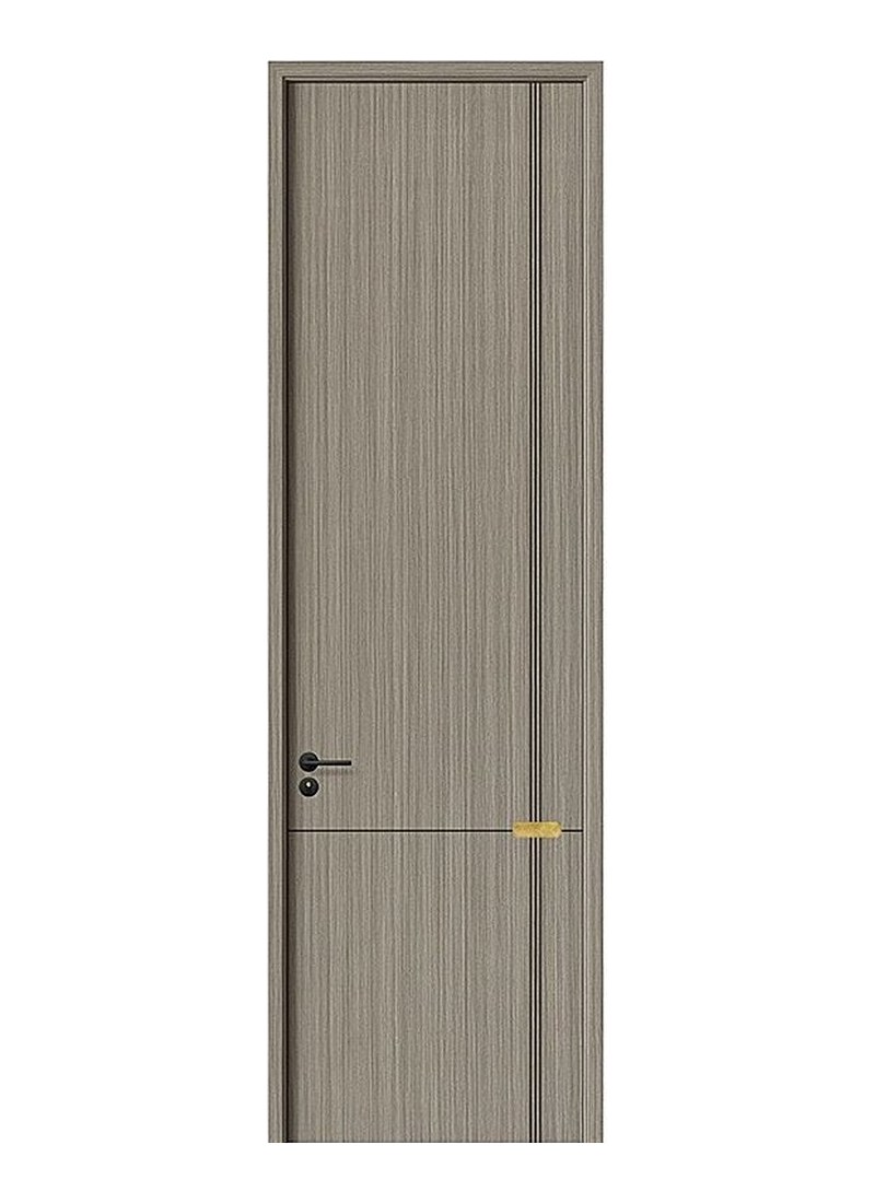 Stone Grey Inlay Twin Line Door